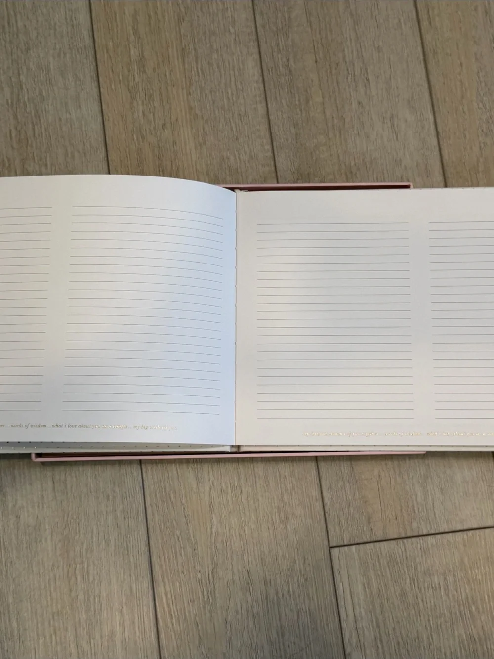 Kate Spade “And the Story Begins” Bridal Guest Book Set